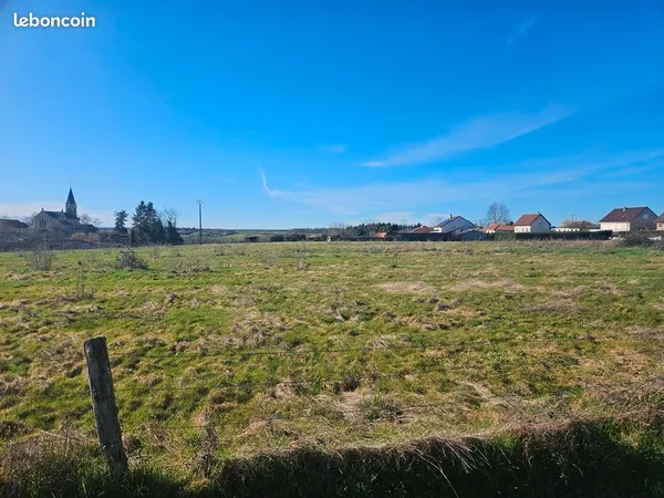 Terrain 1 800 m² Saint Didier La Foret