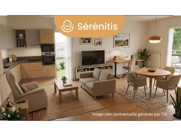 Appartement 3 pièces 66 m²