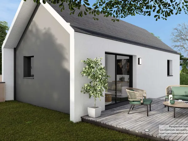 Maison 2 pièces 44 m²