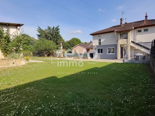 Appartement 90m² avec 900m² de jardin