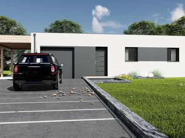 Maison neuve 4 pièces 90 m²