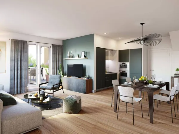Appartement 2 pièces 38 m²