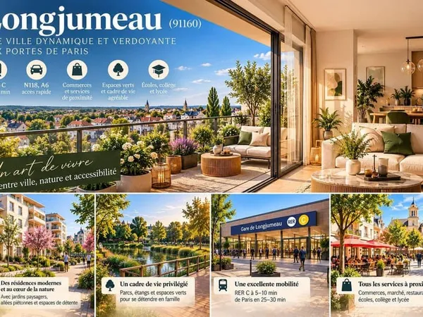 Appartement 3 pièces 63 m²