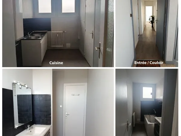 Appartement 3 pièces à Fontenay-le-Comte - Dernier étage avec vue dégagée