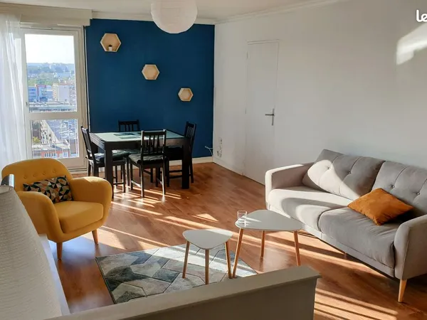 Appartement 4 pièces 74m2 13e étage vue panoramique