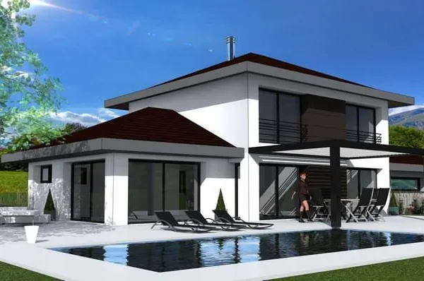 Projet de construction d'une maison 106 m² avec terrain à BONNEVILLE (74)