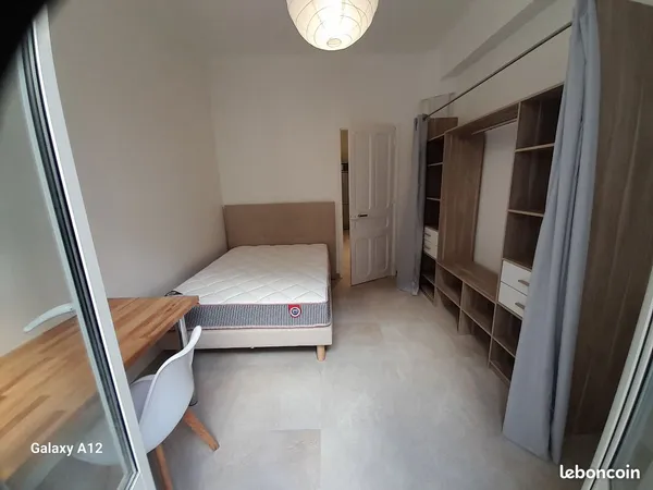 Long terme - Gare Nice Ville - F2 meublé 40m2 + belle terrasse au calme - Nice Libération