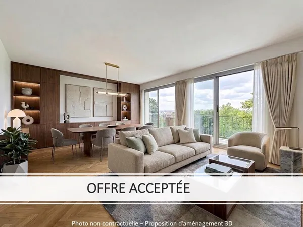 APPARTEMENT FAMILIAL - 5P / 3 CH - BALCON 13 M²