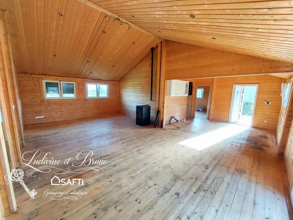 CHALET D'HABITATION DE PLAIN PIED