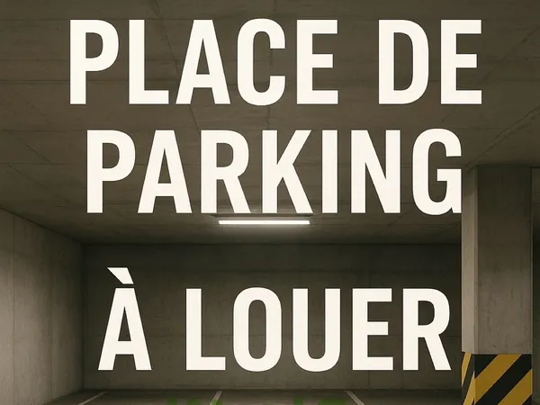 Loue parking 20m² Lyon 7ème - Jean Macé
