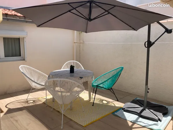 Jolie maison 3 chambres 70 m² La Rochelle, Les Minimes