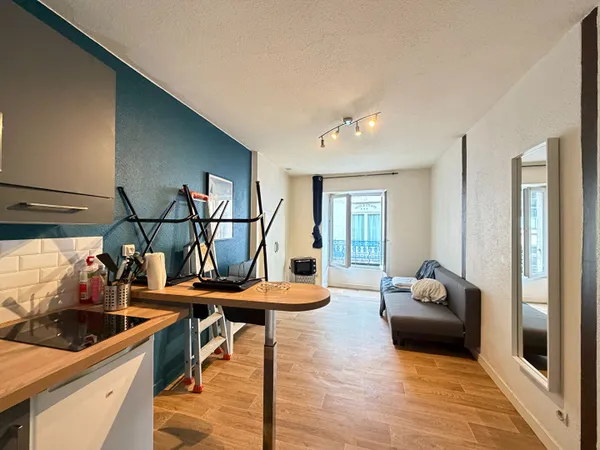 Studio 1 pièce 19 m²