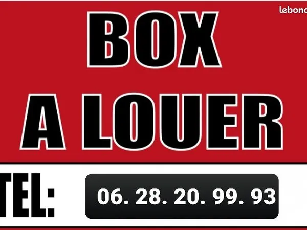 GARAGES / BOX à louer - Centre de WASSY