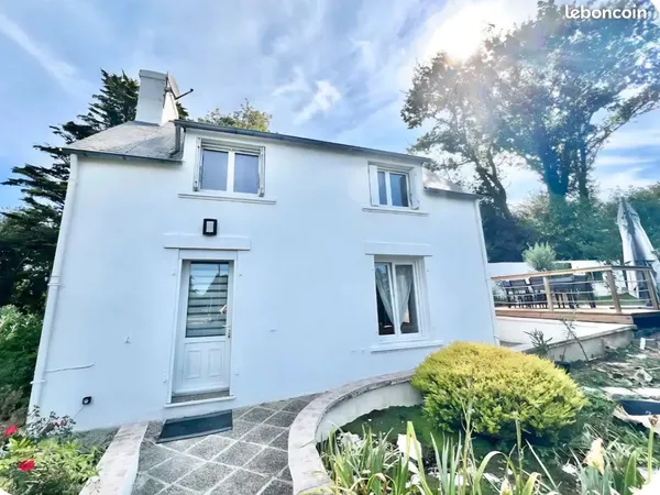 🏡 À VENDRE - Maison avec jardin et terrasse bois à Fouesnant, à 2 km de la plage