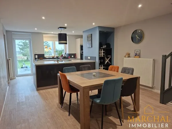 Vittoncourt, maison rénové , 5 chambres, DPE A