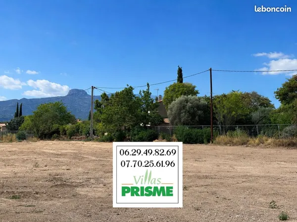 Terrain à bâtir de 600 m² à GEMENOS (13)