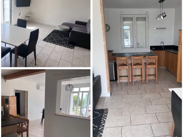Maison meublée de 120m2 à louer - Xaintrailles