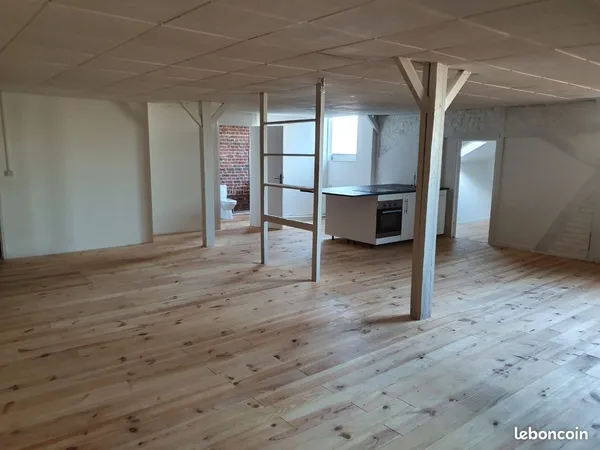 A la MALTERIE superbe loft de 100 m2 dispo de suite