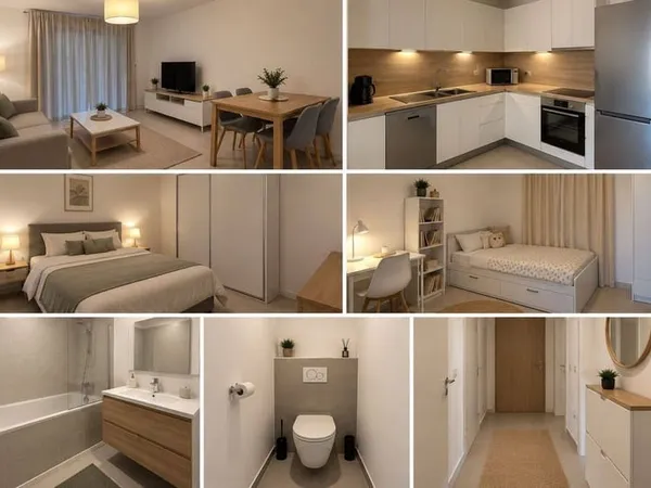 Appartement 3 pièces 55 m²