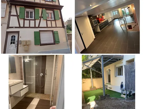 Maison alsacienne , 3 appartements