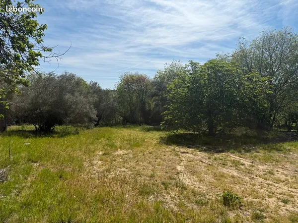 Terrain de 600 m² viabilisé