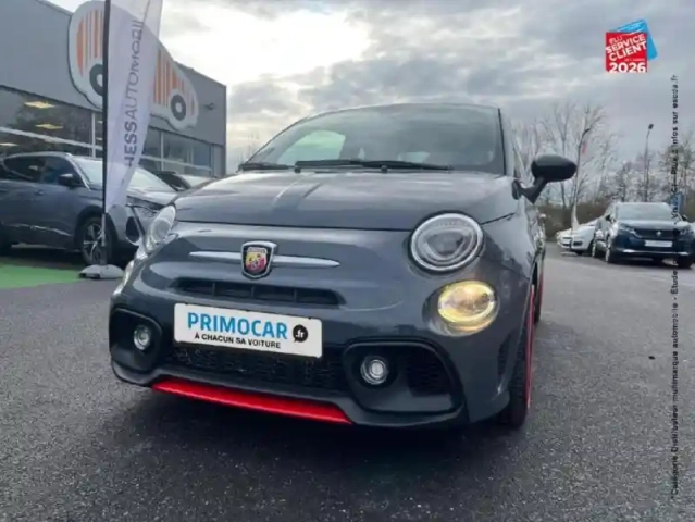 Abarth 500 1.4 turbo t-jet 165ch 695 xsr yamaha tpano sieges cuir gps — photo 13