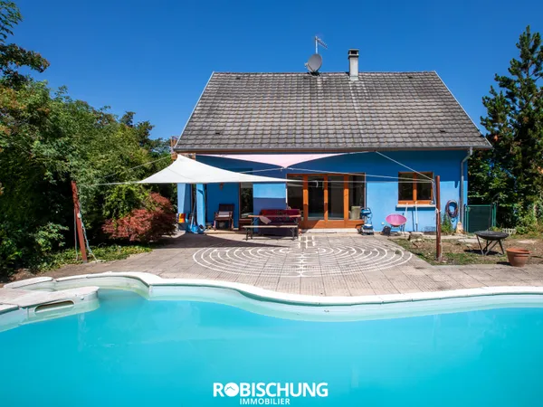BIEDERTHAL : Maison avec piscine