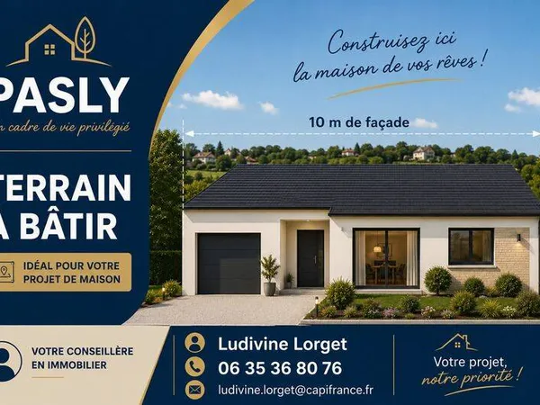 Terrain constructible 1320 m²