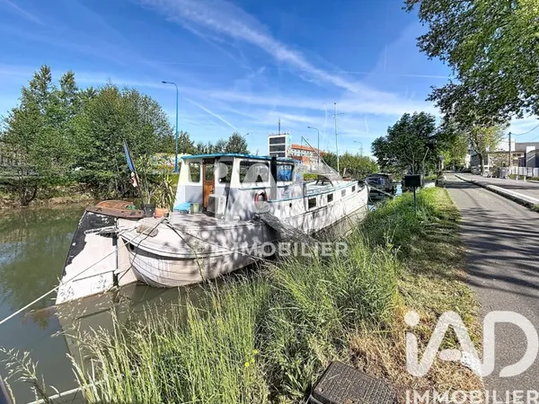 Péniche 3 pièces 60 m²