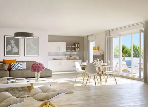 PROCHE PLACE WILSON - SPACIEUX T3 STANDING NEUF AVEC LARGE BALCON DE 15 M²