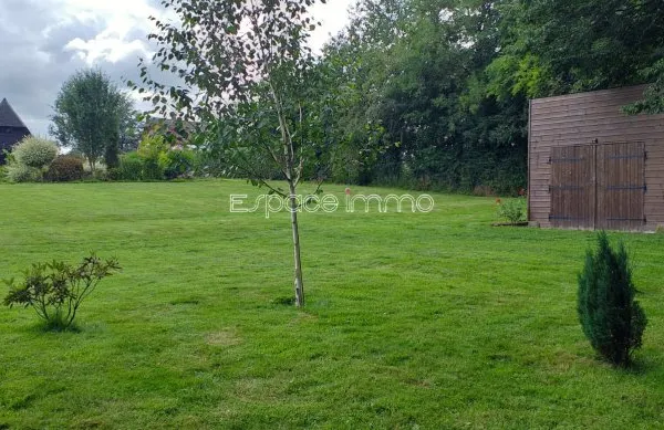 TERRAIN A BATIR PLAT ET CLOS - ANCEAUMEVILLE - 1615 m² - VIABILISE EN EAU, ELECTRICITE