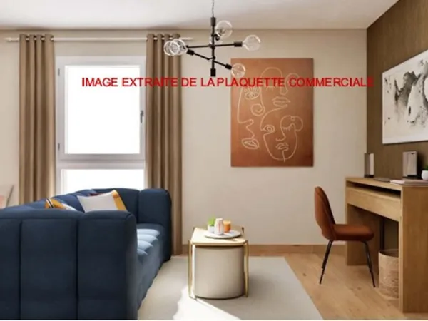 Studio 1 pièce 23 m²