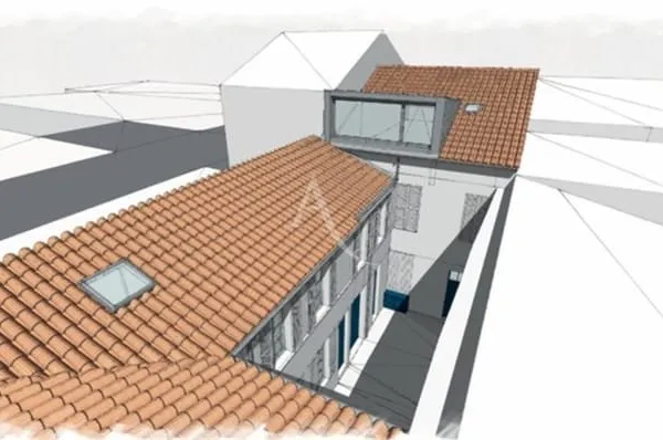 Plateau à rénover 2e étage pour appartement T3