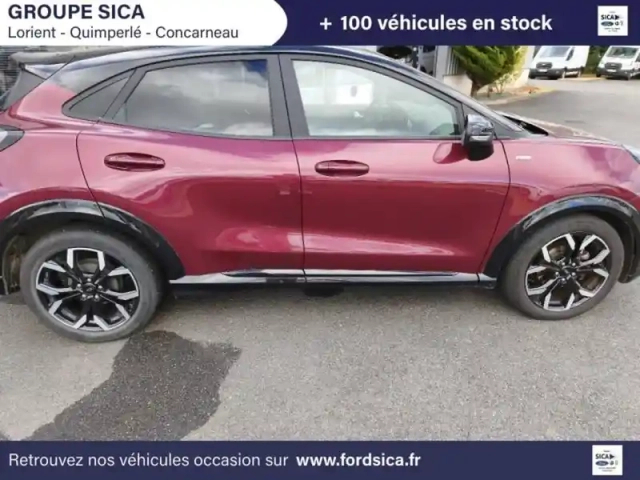 Ford Puma 1.0 flexifuel 125ch s&amp;s mhev st-line x vivid ruby edition — photo 5