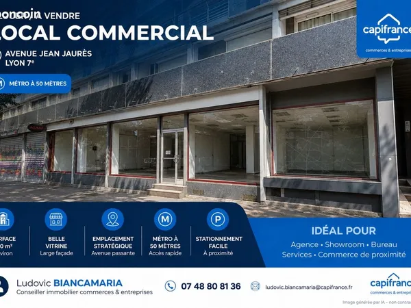 Local commercial 140 m²
