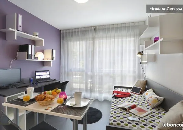 Studio 1 pièce 18 m²