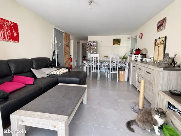 Appartement T3 52 m2 2 Chb + garage fermé