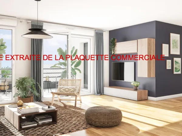 Appartement 3 pièces 63 m²