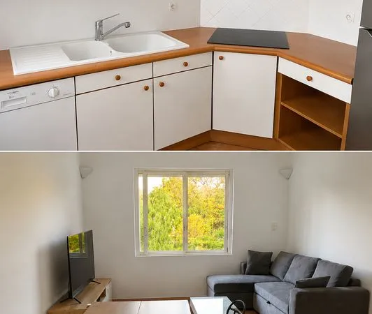 Appartement meublé 50 m² - Résidence Palais Lumière - Location jusqu'à fin juin