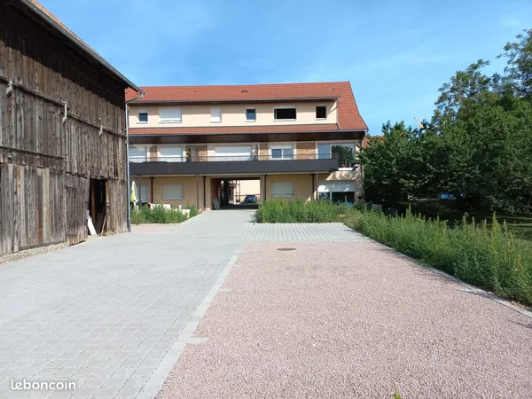 F4 neuf de 85m² dans une petite résidence avec jardin