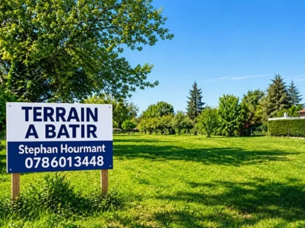 Terrain 425 m²