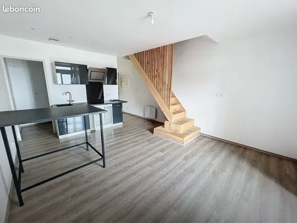 T3 duplex avec terrasse vue Pyrénées