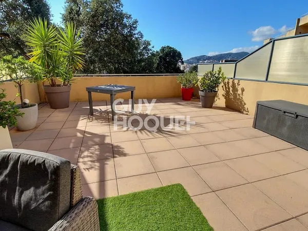 AJACCIO - PIETRALBA - T2 de 55 m² avec terrasse XXL et parking