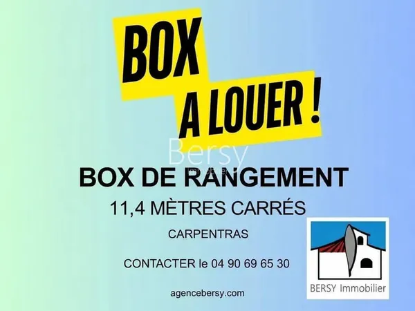 Box de stockage 11 m²