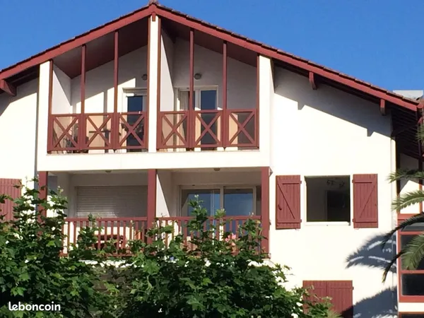 T4 duplex Hendaye plage meublé à l'année