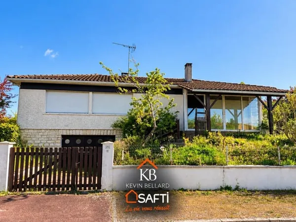 Maison familiale de 92m2 sur 701m2 de terrain 3 chambres