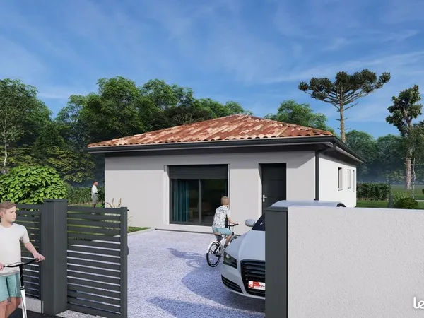 Projet de construction d'une maison 88 m² avec terrain à SAINT-PALAIS (64)