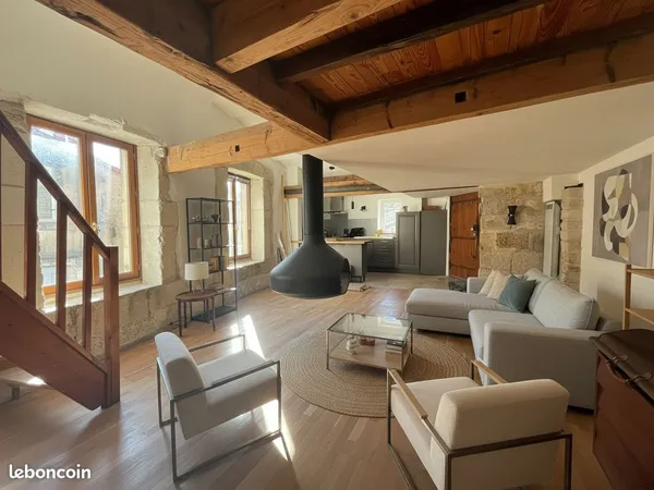 Loft duplex dernier etage terrasse