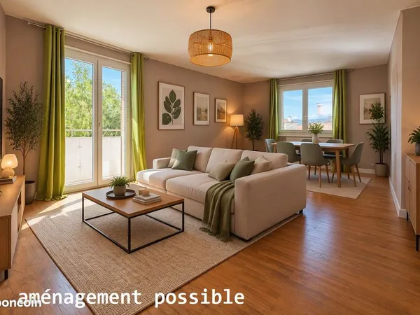 Appartement 3 pièces 63 m²
