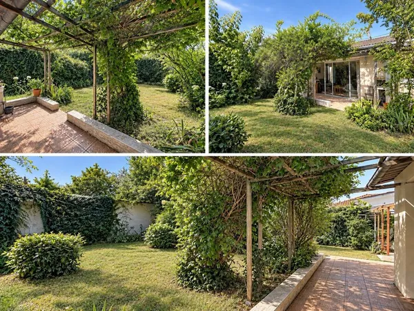 BEGLES Double Echoppe de 144m2 avec jardin, garage et studio indépendant